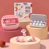 Silikoonist kõrvatropid uneheli isolatsioon müra vähendav filter kõrvatropp müravastane pehme käsn magamiskõrvatropid kõrvakaitse