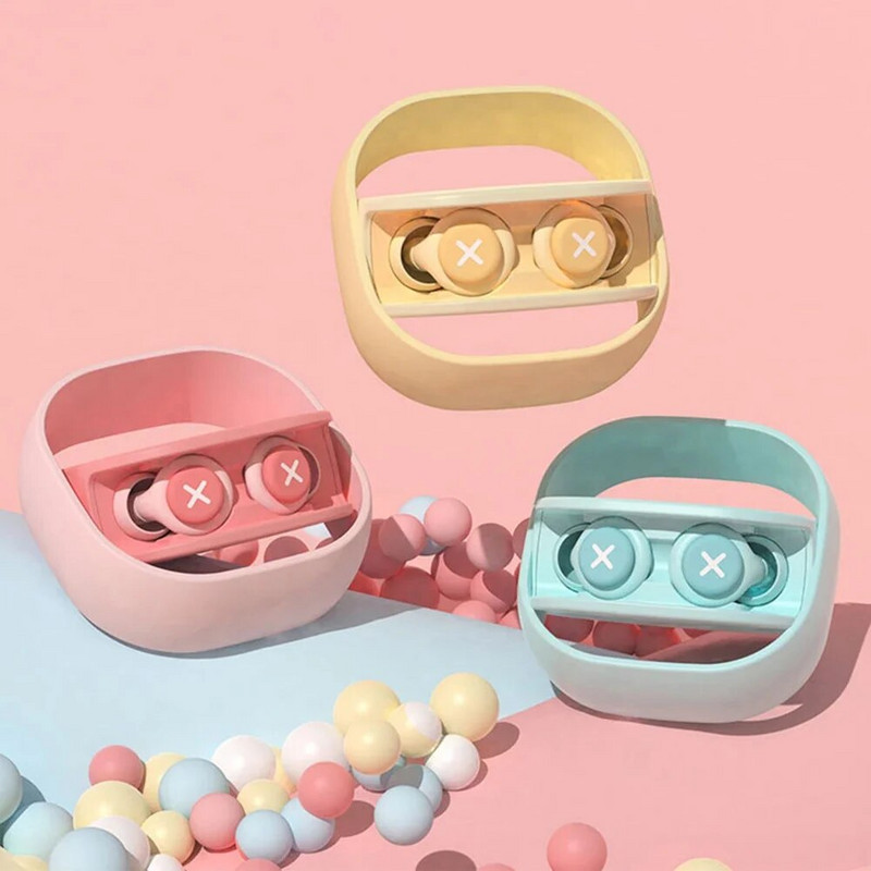 Silikoonist kõrvatropid uneheli isolatsioon müra vähendav filter kõrvatropp müravastane pehme käsn magamiskõrvatropid kõrvakaitse