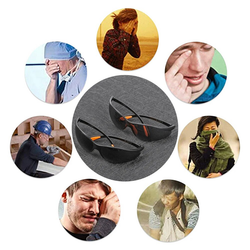 1 tk Silmade kaitseprillid Kaitsev ohutus Ratsutamine Prillid Ventilatsiooniga prillid Töölabori põrutusvastane Tuulekindlad prillid Turvalisus