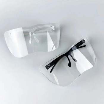 Защита за лице против пръски Прозрачни очила Маска за екран Козирка Защита на очите Очила Защитна маска за лице против замъгляване Кухненски инструменти