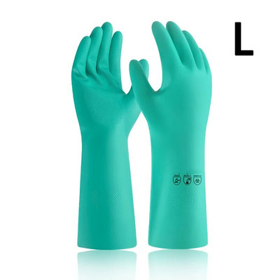 Γάντια πλυσίματος πιάτων Λατέξ από καουτσούκ Κουζίνα αδιάβροχα ρούχα πλυσίματος ανθεκτικά στο λάδι βιομηχανικά γάντια οικιακής χρήσης χημικά