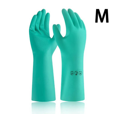 Γάντια πλυσίματος πιάτων Λατέξ από καουτσούκ Κουζίνα αδιάβροχα ρούχα πλυσίματος ανθεκτικά στο λάδι βιομηχανικά γάντια οικιακής χρήσης χημικά