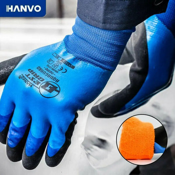 -30 μοίρες Ψάρεμα Ψυχρό ανθεκτικά θερμικά γάντια εργασίας Ψυχρή αποθήκευση Αντιψυκτικό Unisex Φορέστε αντιανεμικό χαμηλής θερμοκρασίας Υπαίθρια αθλήματα