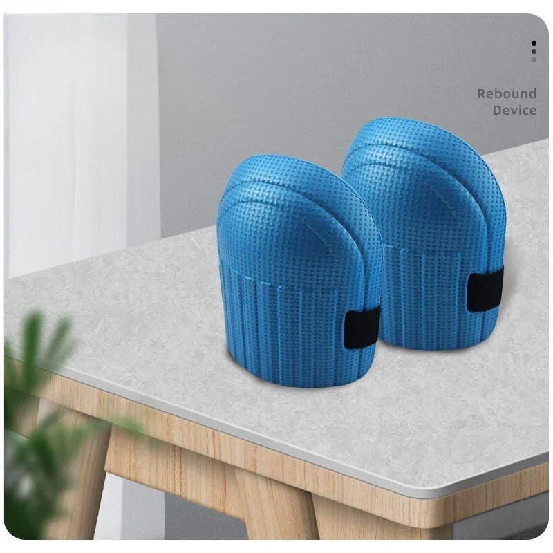 2Pcs Защитна подложка за коленете Плочка Кал Работници Коляно Паста Под Тухла Цимент Градина Ръчни работни инструменти Артефакти Удебеляване на влага