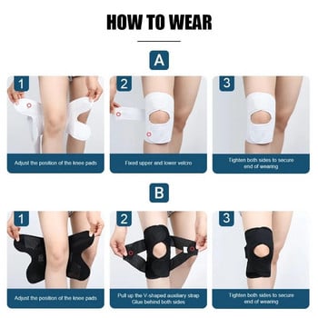 1PC Sports Kneepad Άνδρες Γυναικείες Ελαστικές επιγονατίδες υπό πίεση Προστατευτικό αρθρώσεων αρθρώσεων Προστατευτικό για βόλεϊ