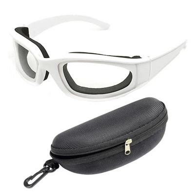 Γυαλιά κρεμμυδιού Saftey γυαλιά για μαγείρεμα κουζίνας Καθαρισμός ποδηλασίας Προστασία ματιών με αντιδιαβρωτική προστασία από τη σκόνη Αντιθαμβωτική αντιανεμική