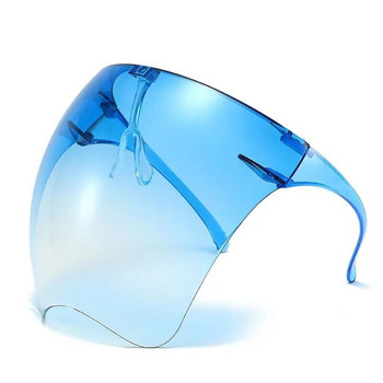 Прозрачна маска за лице Маска за цялото лице Маска за прах Защитна маска за лице Защита на очите за предотвратяване на пръскане на слюнка Защитни очила