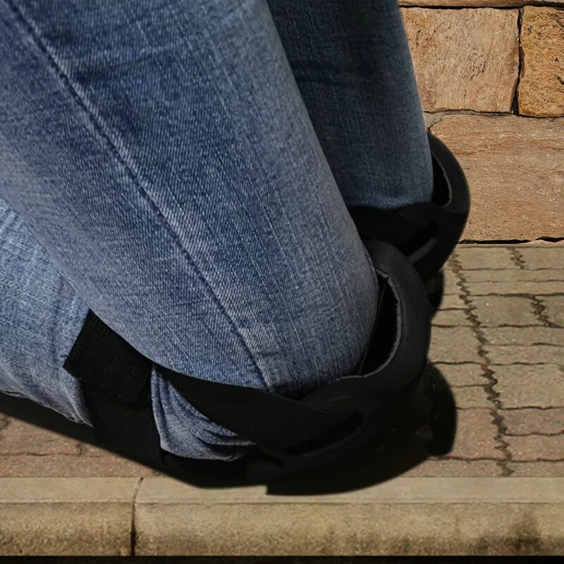 1paar põlvekaitsmed, painduvad pehmest vahtplastist põlvekaitsmed, kaitsvad sporditööd, aiandus ehitaja põlvekaitsmed.