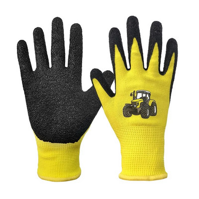 Παιδιά/Νήπια/Γάντια Junior Garden Safety Coated Lasber, DIY, Ηλικία από 3 έως 12, Palm Natural Latex Coated