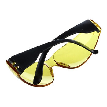 Промоция - Жълти прозрачни лещи Предпазни очила за спорт на закрито и на открито Защитни очила
