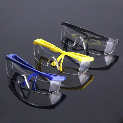 Munkavédelmi védőszemüveg fröccsenésgátló szemvédelem porálló optikai lencsekeret hegesztéshez munkaszemüveg kerékpáros szélálló védőszemüveg