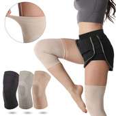 1 чифт наколенки Устойчив на разкъсване Еластичен плат Защита на коленете Силно разтеглива професионална устойчива на удар опора за коленете за спорт