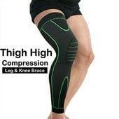 1PC Sport Knee Pads Προστατευτικά ποδιών Knee Support Βραχίονας συμπίεση Long Full Legs Sleeve Arthritis Relief Running Sport Knee Pads