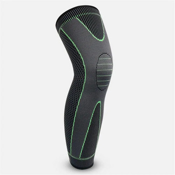 1PC Sport Knee Pads Προστατευτικά ποδιών Knee Support Βραχίονας συμπίεση Long Full Legs Sleeve Arthritis Relief Running Sport Knee Pads