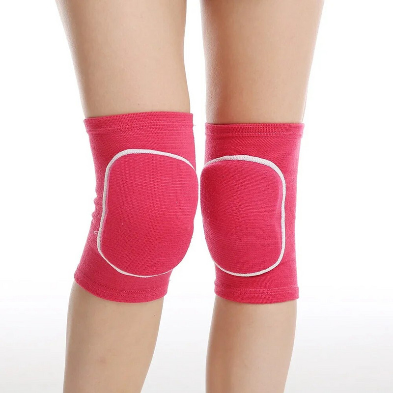 2Pcs Наколенки за защита на труда Спорт Коляно Пълзене Безопасност Детски наколенки Поддържащи защитни подложки Тенис Бебешко наколенник