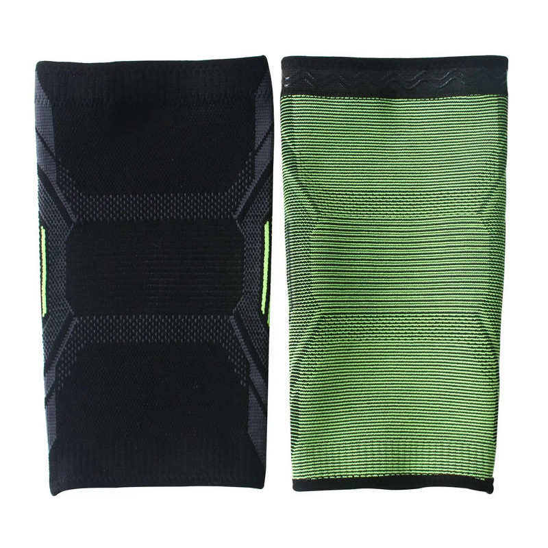 Kõrgeelastsed kuduvad põlvekaitsmed silikoonist libisemiskindlad jala sokid spordijooga põlvekaitsmed välistingimustes kasutatavad põlvekaitsmed