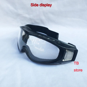 1 ΤΕΜ Γυαλιά με σκελετό σφουγγαριού Αντιανεμικά αντικραδασμικά προστατευτικά γυαλιά που αναπνέουν Γυαλιά ασφαλείας εργατικής προστασίας για εξωτερικούς χώρους