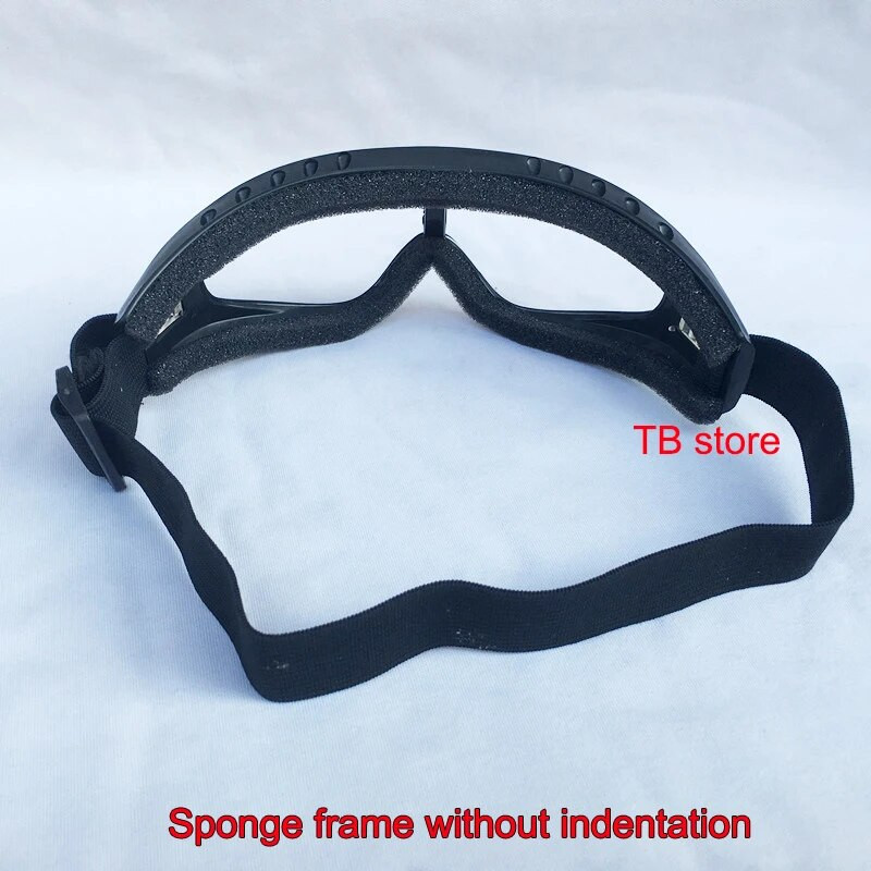 1 ΤΕΜ Γυαλιά με σκελετό σφουγγαριού Αντιανεμικά αντικραδασμικά προστατευτικά γυαλιά που αναπνέουν Γυαλιά ασφαλείας εργατικής προστασίας για εξωτερικούς χώρους