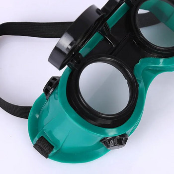 Защитни заваръчни защитни очила, противоотблясъци, противоударни двуслойни стъклени двуслойни работни защитни очила
