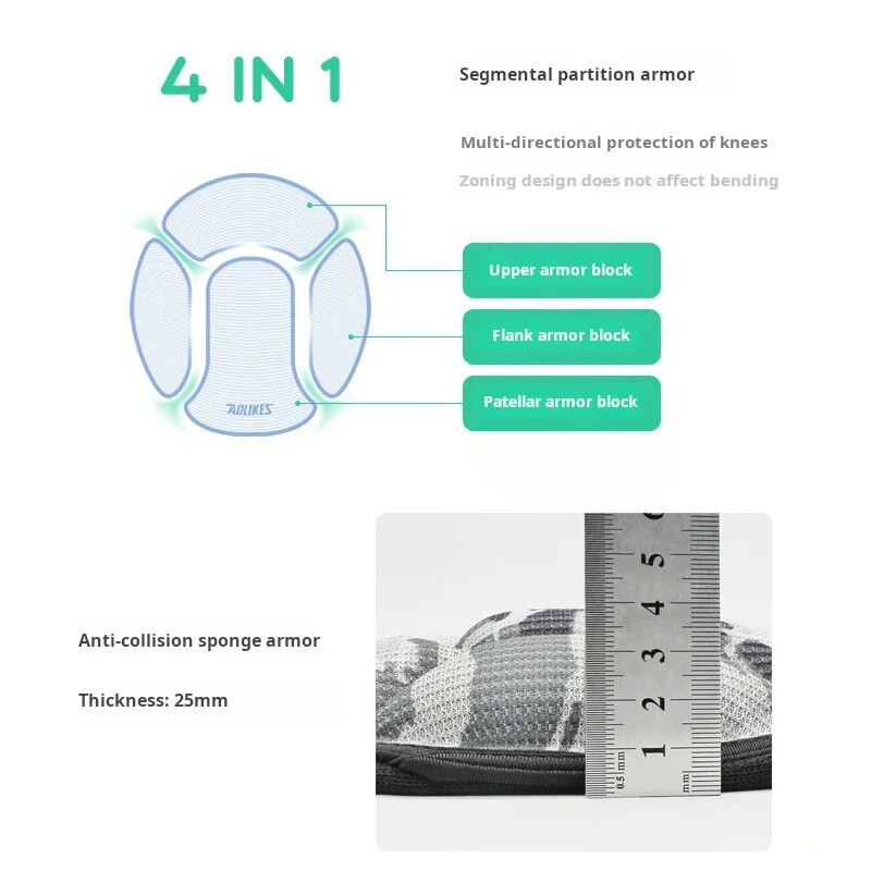 1 tk sportlikud põlvekaitsmed, paksendatud kokkupõrkevastane käsn, libisemisvastased põlvekaitsmed, tantsupõlvikud, kokkupõrkevastased põlvekaitsmed