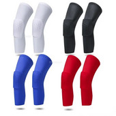 1 ζεύγος μανίκια συμπίεσης προστατευτικό επιγονατίδας μπάσκετ Κυψελοειδής αφρός νάρθηκας Επιγονατίδες Γυμναστήριο Στήριγμα βόλεϊ για άνδρες