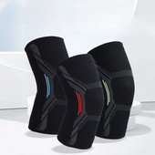 Μονό μαξιλαράκι γονάτου πλεκτό νάιλον αθλητική ιππασία προστατευτικός εξοπλισμός τρεξίματος μπάσκετ σχοινάκι παράκαμψης ζεστά κρύα ανθεκτικά μαξιλάρια ποδιών