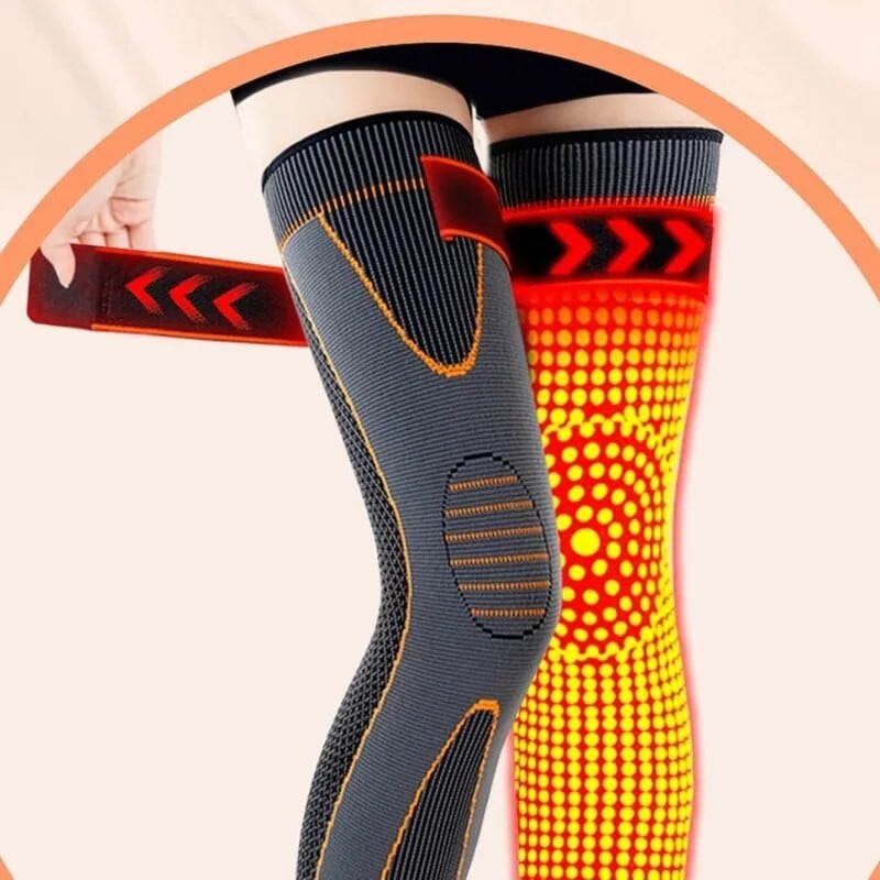 1 ζεύγος μαξιλαράκια γονάτων με συμπίεση μακρυά Αθλητικό μανίκι αρθρίτιδας Προστατευτικό για τον πόνο των αρθρώσεων Ελαστικό επιγονατιδικό στήριγμα βόλεϊ