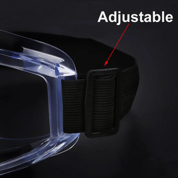 Защитни очила против пръски Прахоустойчиви Ветроустойчиви Очила за работна лаборатория Защита на очите Предпазни очила за промишлени изследвания