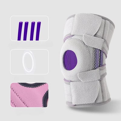 Kompresné kolenné chrániče, opora šľachy, nastaviteľná ortéza na beh, cvičenie, pre mužov a ženy