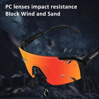 BOLLFO Photochromic Cycling Ανδρικά Γυαλιά Εξωτερικού TR90 Road Cycling MTB Bicycles Glasses UV400 Photochromic Bicycle Ανδρικά γυαλιά