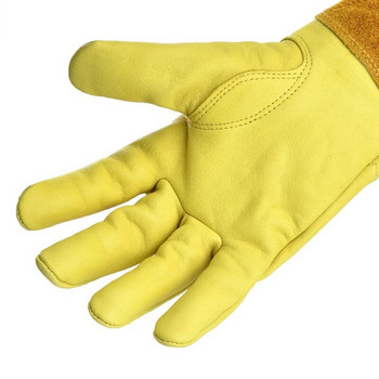 2 τμχ Δερμάτινα αναπνέοντα γάντια γάντια τριαντάφυλλα μακρυμάνικα γάντια για άντρες και γυναίκες Καλύτερα δώρα κήπου με γάντια κηπουρικής