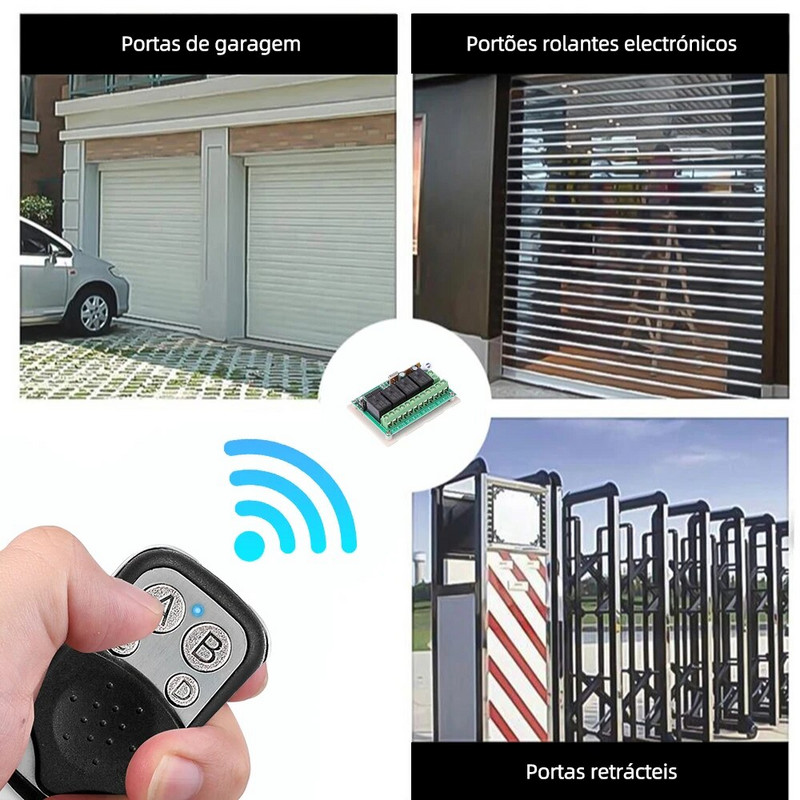 Smart Copy sokszorosító 433 MHz távirányító 315 330 MHz 4 gombos elektromos garázskapu távklónozó 433,92 MHz adó