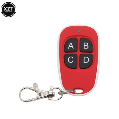 Garāžas durvju tālvadības pults 433MHz 4 atslēgas Kopēt Universālā tālvadības pults Klonēšanas elektriskie vārti Tālvadības pults kopētāja atslēga