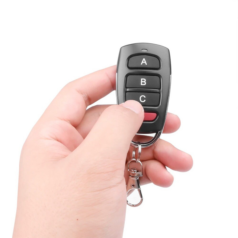 KEBIDU 433Mhz Αντιγραφή Τηλεχειριστήριο Auto 4 Channe Code Garage Gate Πόρτα γκαραζόπορτας Έλεγχος Αντιγραφέας Πύλης Τηλεχειριστήριο κλειδί