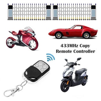 2pcs/3pcs 433MHz Τηλεχειριστήριο 4CH Key Copy Duplicator for Car Key Electric Gate Κλωνοποίηση γκαραζόπορτας για τηλεχειριστήρια CAME