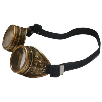 Νέα Steampunk Goggles Welding Vintage Style Punk Γυαλιά Μόδας Γυαλιά ηλίου Παιχνίδι Ρόλου Πέντε έγχρωμοι φακοί Retro Craftsmanship