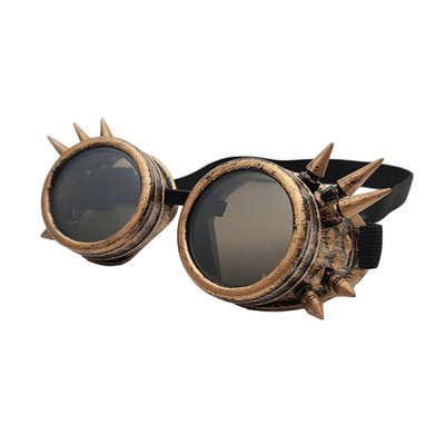 Νέα Steampunk Goggles Welding Vintage Style Punk Γυαλιά Μόδας Γυαλιά ηλίου Παιχνίδι Ρόλου Πέντε έγχρωμοι φακοί Retro Craftsmanship