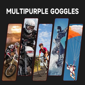 Γυαλιά μοτοσυκλέτας Motocross για άνδρες Γυναικεία V400 Γυαλιά χωμάτινου ποδηλάτου Γυαλιά ιππασίας Γυαλιά σκι Αντιανεμικά γυαλιά Αγωνιστικά γυαλιά