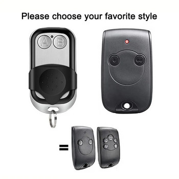 Για Garage NS 2 Τηλεχειριστήριο 433,42 MHz 2 κουμπιά NS 4 Door Barrier Remote Control Gate Keychain