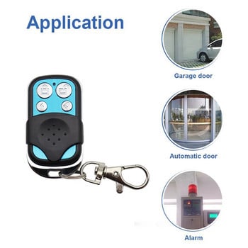 4 κουμπιά 433,92 Mhz Garage Gate Door opener Αντιγραφή Remote controller 433MHZ Remote Control Clone Cloning Code Car