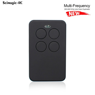 Vārtu vadības daudzfrekvenču garāžas durvju tālvadības pavairotājs 433,92 attaisītājs 433 MHz 868 atslēgu piekariņa barjeras komanda 433 ritošais kods