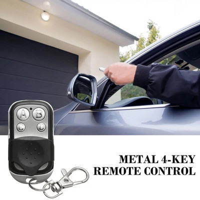 433MHZ kloonimise paljundusaparaat Võtmehoidja Kaugus Automaatkopeerimise Kaugjuhtimispult 433MHZ Kloonimine Fikseeritud õppekood värava garaaži autoukse jaoks