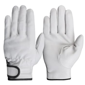 1 Pair Work Gloves Sheepskin Leather Workers Working Welding Safety Protection Κήπος αθλητικός οδηγός μοτοσικλέτας Γάντια ανθεκτικά στη χρήση