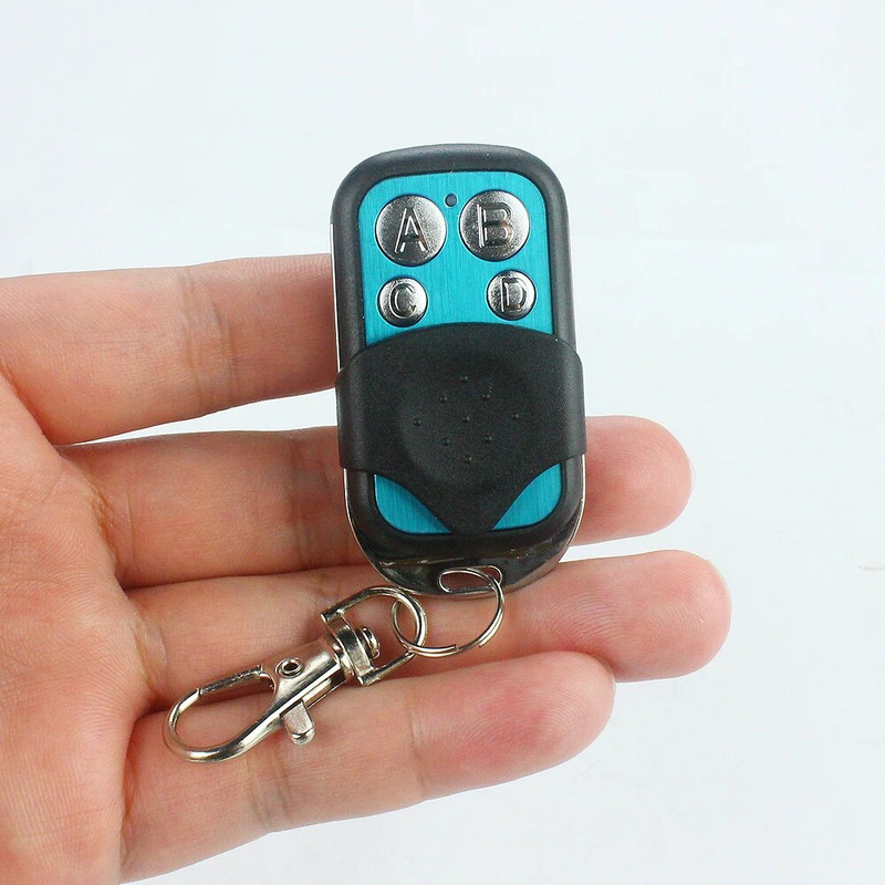 433Mhz koopia kaugjuhtimispult, garaažiukse universaalne kaugjuhtimispuldi kloonvõti, juurdepääsu juhtimise kaugjuhtimispuldi saatja koopia