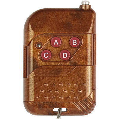 1527 bezvadu tālvadības pults koksnes graudu īpaša cena universāla 433MHz tālvadības pults atbalsts universālā uztvērēja mācību kods