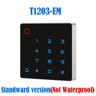 WIFI Tuya Smart App Door Access Control digitaalne integreeritud klaviatuur RFID 125Khz IP67 veekindel taustvalgustusega kaardilugeja Wiegandi sisend