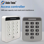 Κωδικός πρόσβασης πληκτρολογίου ελέγχου πρόσβασης RFID χρήστη 1000 125KHz 13,56MHz Ανοιχτήρι κάρτας Wiegand 26 34