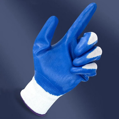 3 ζεύγη ανθεκτικά αδιάβροχα αντιολισθητικά γάντια κηπουρικής εξωτερικού χώρου Γάντια ασφαλείας εργασίας