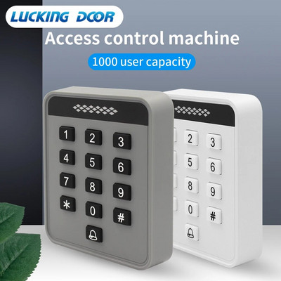 Simple Backlight Access Control Keypad All-in-one Machine Password ID EM / IC M1 Card Enter for Electronic Access Control System