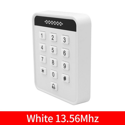 Lihtne taustvalgustuse juurdepääsukontrolli klahvistik Kõik-ühes masina parooli ID EM / IC M1 kaardi sisestamine elektroonilise juurdepääsu juhtimissüsteemi jaoks